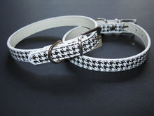 Load image into Gallery viewer, Collar - Houndstooth - Blue, Black or Red