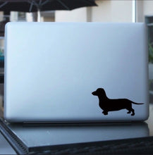 Load image into Gallery viewer, Dachshund sticker - silver or black